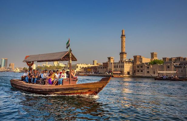 Half-Day Dubai City Tour with Blue Mosque, Creek, Souks & Abra