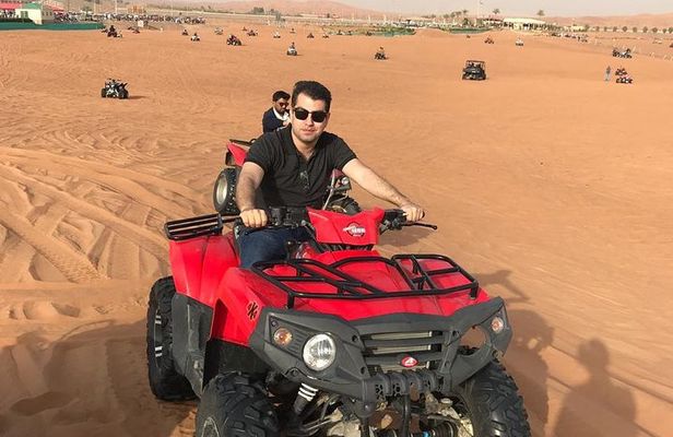 Premium Dubai Desert Safari and Quad Bike Ride