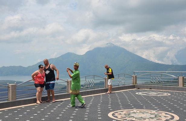 Mount Batur Volcano, temples, Scenic Rice Terrace and Swing