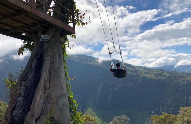 All inclusive Quito to Banos 2 day tour