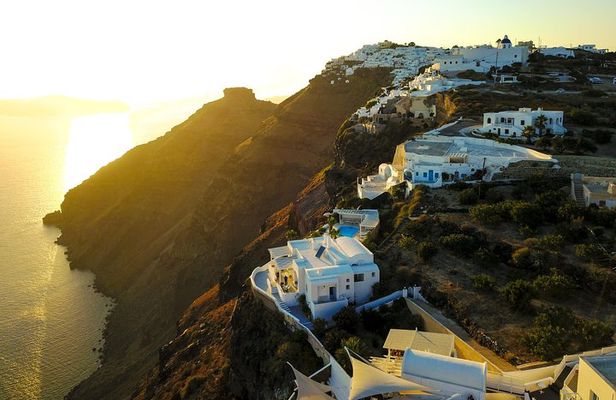 Santorini Private Scenic Shore Excursion: Oia, Mt Profitis and Ilias Monastery