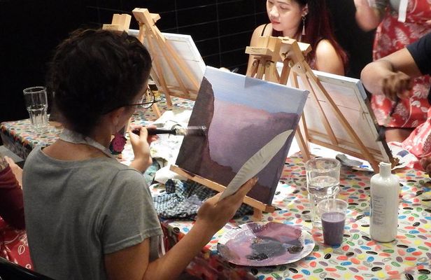 Paint and Sip Art Sessions Brisbane