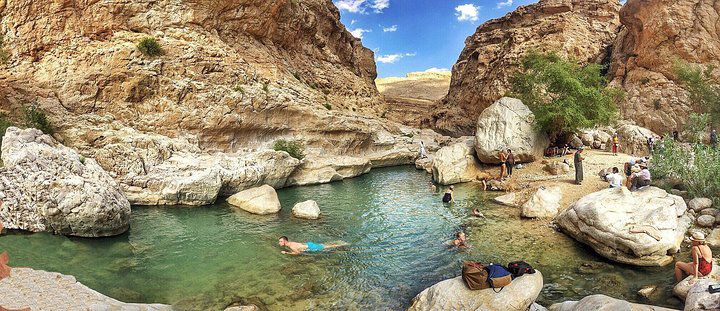 Desert Experience: Wahiba Sands & Wadi Bani Khalid Full-Day Tour