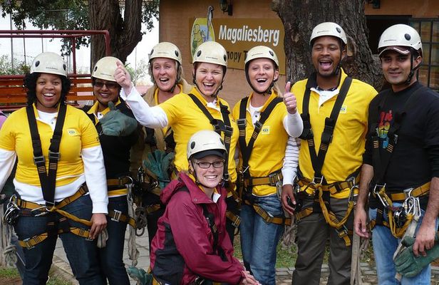 Ziplining Adventure at Magalies (from Joburg)