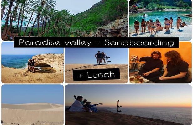 Full day Trip To Paradise valley & Sandboarding (sand surfing) with Lunch
