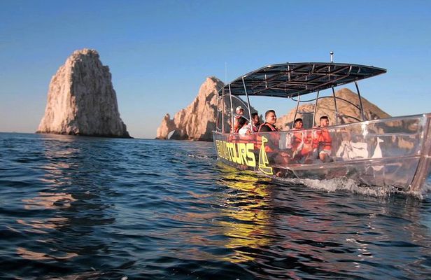 The Arch Tour on a Clear Boat from Cabo San Lucas