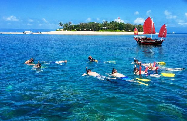 Low Island Snorkelling Private Charter Aboard Authentic Chinese Junk Boat