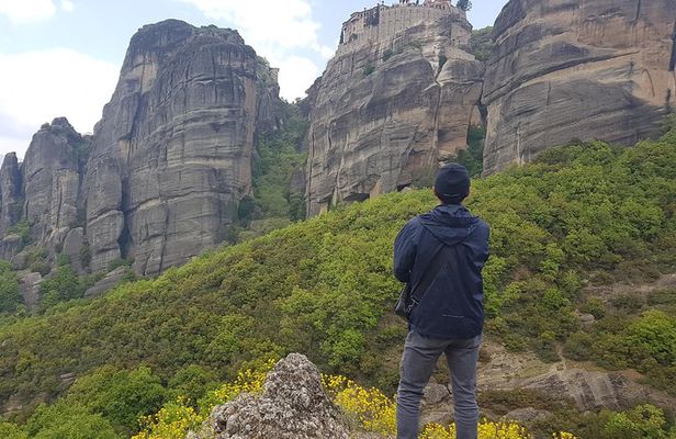 Midday Meteora Monastery tour from Kalabaka's train station