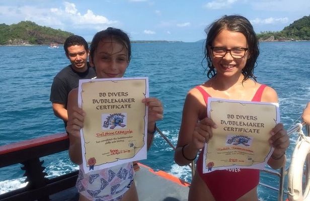 Bubblemaker, diving for youngsters, 8 and 9 years old ( Start at Ko Kut)
