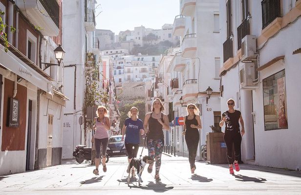 Full Running Tour of Ibiza Town