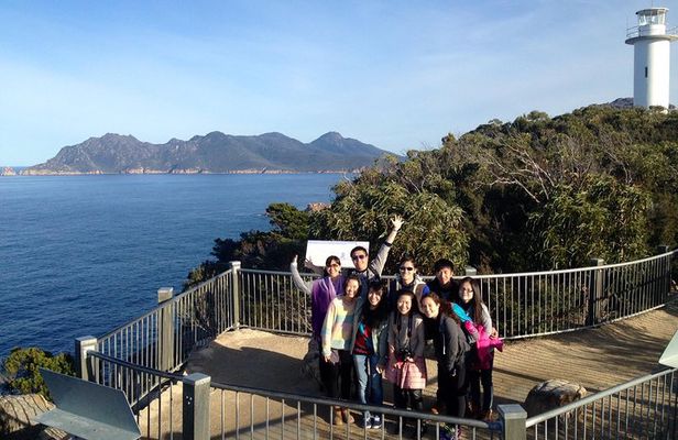 Launceston to Hobart via Wineglass Bay - Active one-way Day Tour