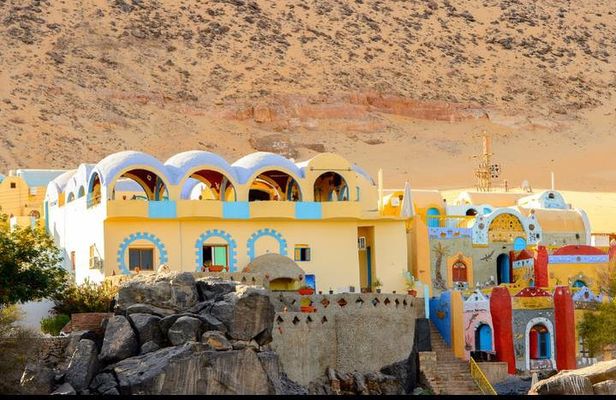 Nubian Village by Motorboat In Aswan