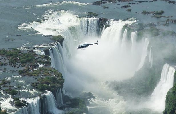 Soar above the Wonder: Helicopter Flight over Iguassu Falls