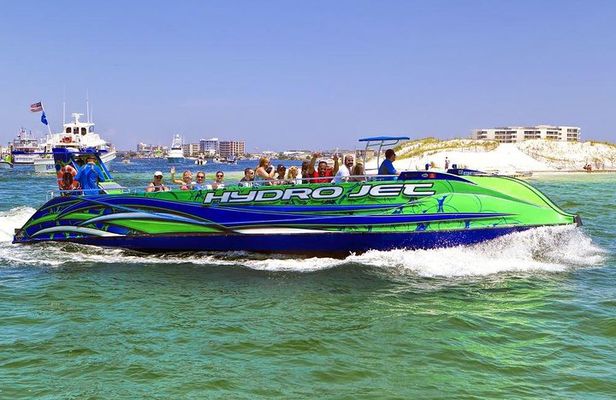 Dolphin & Sunset Cruises in Destin FL aboard the Hydrojet
