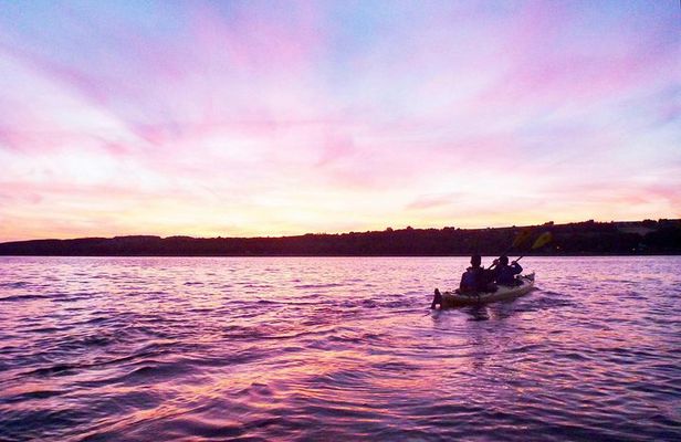 Sunset Sea-Kayaking Excursion on St. Lawrence River