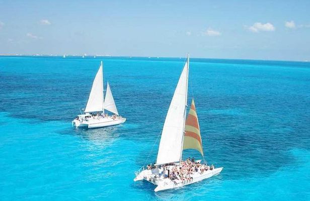 Isla Mujeres Catamaran Luxury Sailing Experience