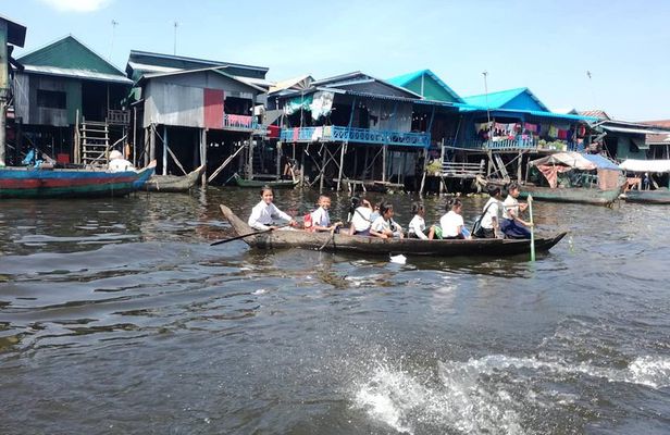 Kompong Kleang Floating Village on the Tonle Sap Lake