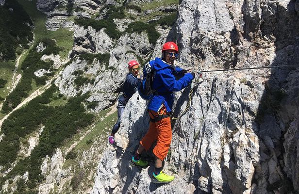 Via ferrata of the Eagles