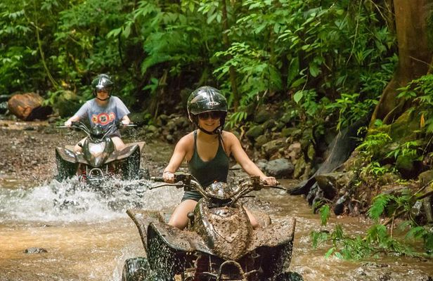 ATV adventure 2hrs and Waterfall in Jacó