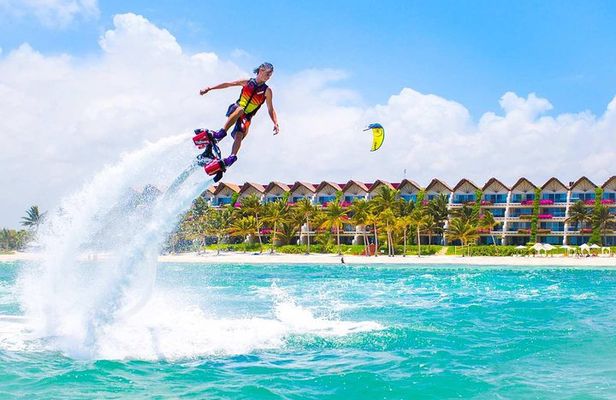 Flyboard in Cancun. Adventure and Adrenaline is waiting for you