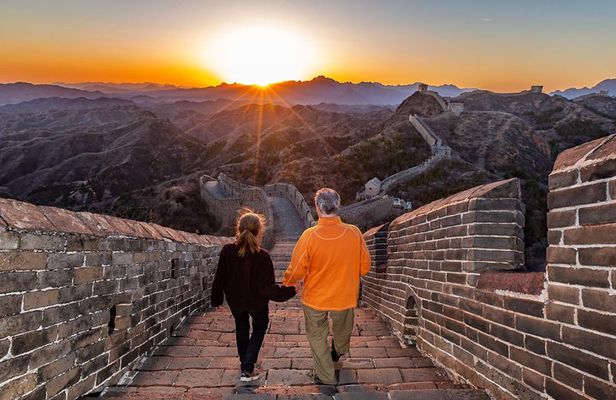 Great Wall at Gubeikou and Jinshanling Private Sunset Tour