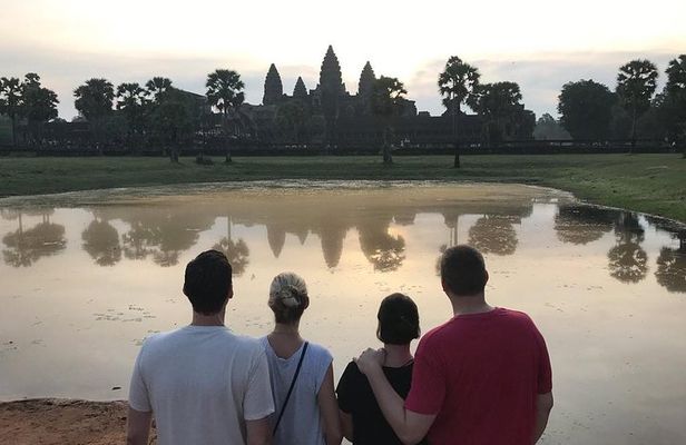 2-D Angkor temple tour with one sunrise in A/C vehicle and guide.