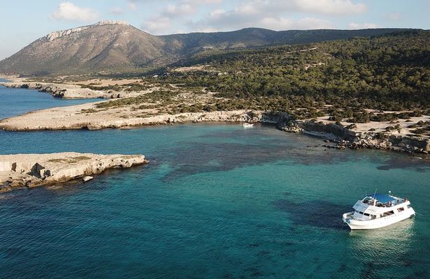 Blue Lagoon Sunset Сruise with BBQ & Water Slide From Paphos