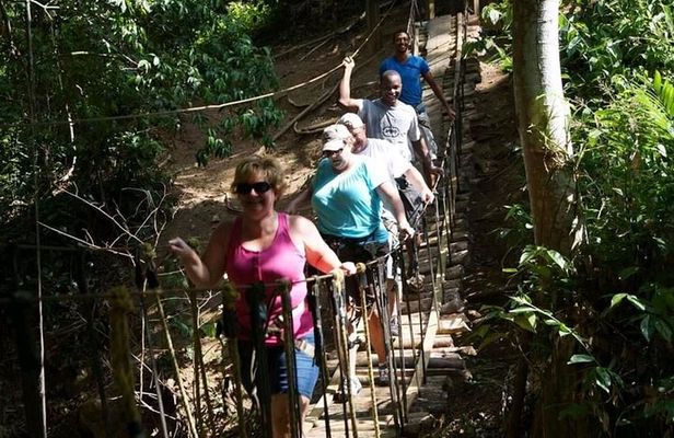 3 Combo Excursion Zip line, suspension bridge and beach
