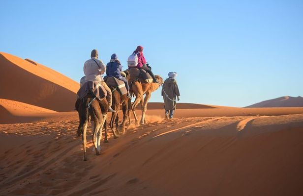 2 Days Fes Desert trip Overnight Erg chebbi End up Fes/Marrakech