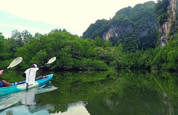 Krabi: Kayaking Tour at Ban Bor Thor Ancient Cave & Mangroves