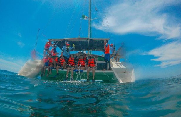 Snorkeling and Catamaran Tour in Puerto Morelos