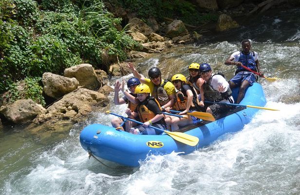 Falmouth Waterfalls Rafting and Beach Adventure