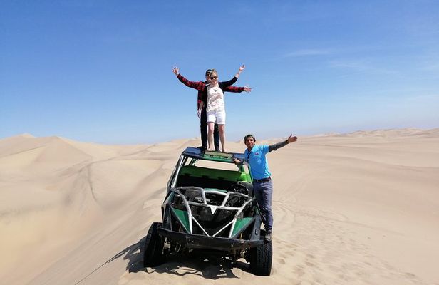 Premium Full Day to Ballestas Islands & Huacachina Oasis