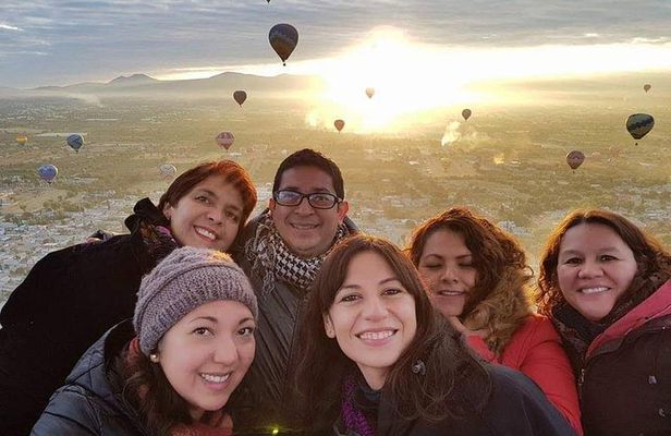 Hot Air Balloon Tour - Teotihuacan 