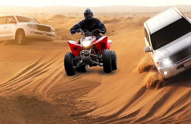Morning Desert Thrill: Quad Bike Safari Escape