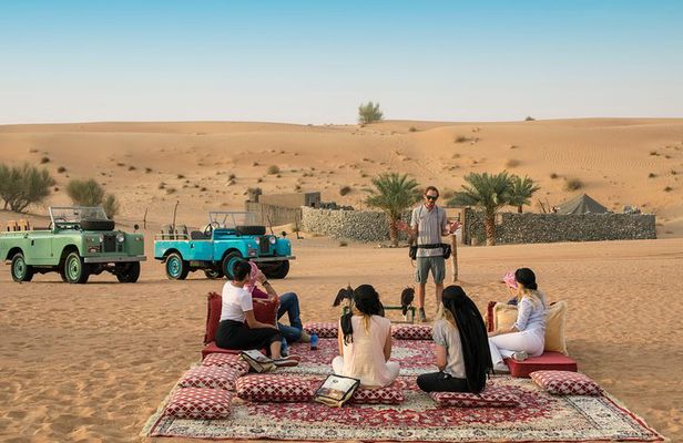 Morning Falconry & Nature Desert Safari with Transfers from Dubai