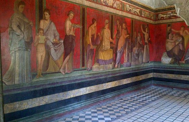Sharing Tour of Pompeii