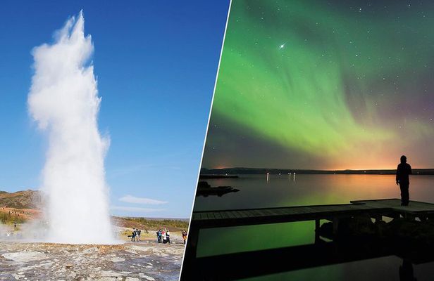 The Golden Circle & Northern Lights Combo tour