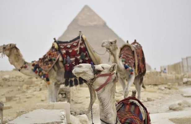 One day Cairo pyramids tour from Hurghada with small group