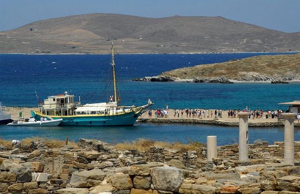 Shared Cruise from Mykonos to Ancient Delos & Rhenia island