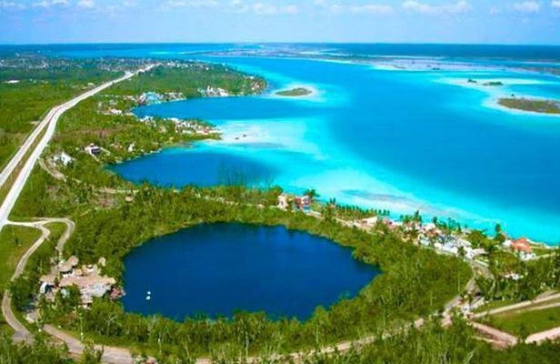 The 7 Colors Of Beauty Lagoon, Bacalar Experience from Tulum City