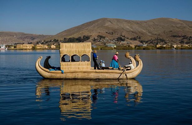 Uros Reed Floating Islands & Taquile Island Titicaca Puno Full Day