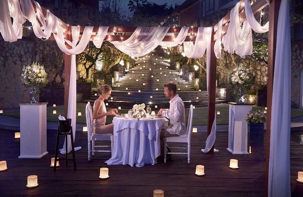 Private 6-Course Romantic Candlelight Dinner Overlooking Ubud Valley