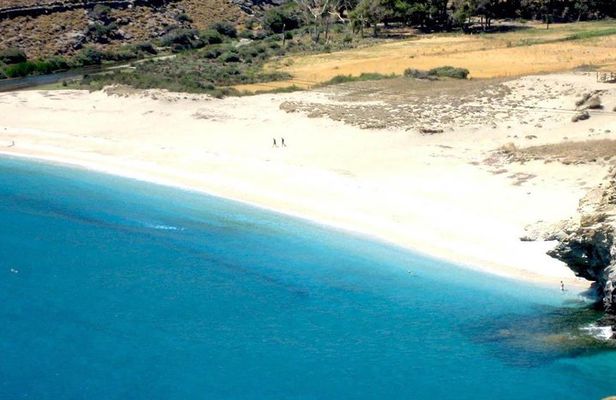 Achla beach and Gria lighthouse tour