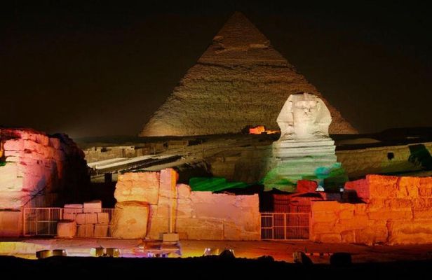 Sound and Light Show Giza Pyramids tickets + private Transfer