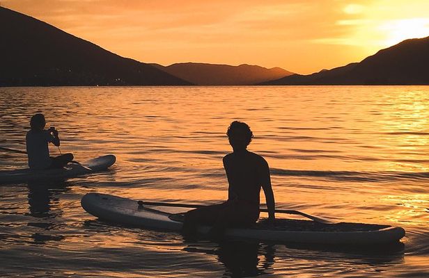 Sunset Stand Up Paddleboard (SUP) Tour of Bay of Kotor