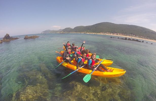 Kayak Route + Snorkel in Cantabria
