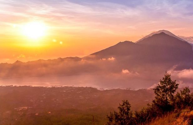Mount Batur Golden sunrise Trekking