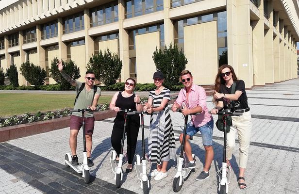 Scooter City Tour of Vilnius Highlights