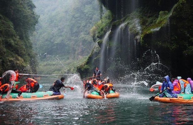 1-Day Private Trip of Mengdong River Rafting from Zhangjiajie